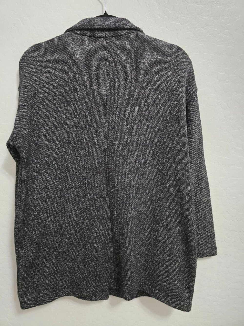 Eileen Fisher Boxy Tweed 100% Organic Cotton Jacket XXS - READ NWT Dark Academia - Picture 8 of 10